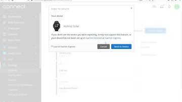 Garmin Connect Website - Create A Workout