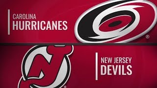 carolina hurricanes vs new jersey devils