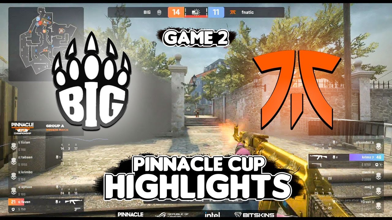FNATIC VS BIG HIGHLIGHTS (GAME 2) - PINNACLE CUP 2022