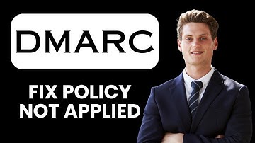 NEW! How to Fix “DMARC Policy Not Applied” (2025) 📧 | Solve Email Authentication Issues