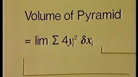OU BBC M101 Ep 16 of 32 Block 3 Unit 4 Volumes of Revolution Maths Foundation Course