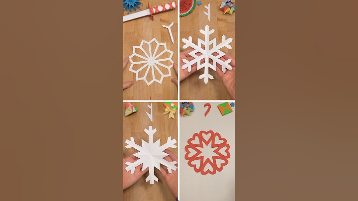 EASY BEAUTIFUL CHRISTMAS CRAFTS, 4 PAPER SNOWFLAKE | CAPTIVATING DECOR