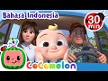 Apa Kita Sudah Sampai?🚗 | CoComelon | Kartun Lagu Anak | Moonbug Kids Indonesia | Nursery Rhymes