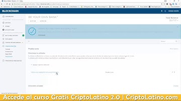 Blockchain cómo Crear distintas direcciones BTC y BCH - Exchange BlockChain cómo Funciona | Parte 3