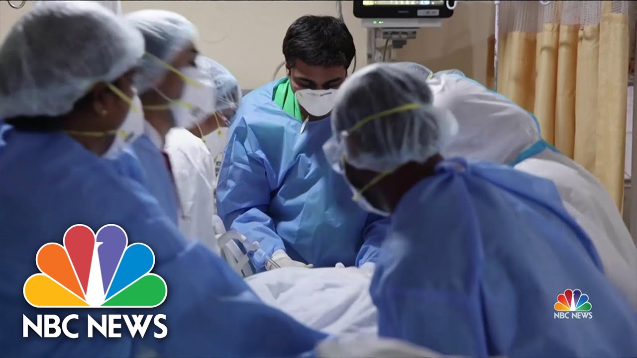 India Sets New Devastating Covid-19 Record | NBC News NOW