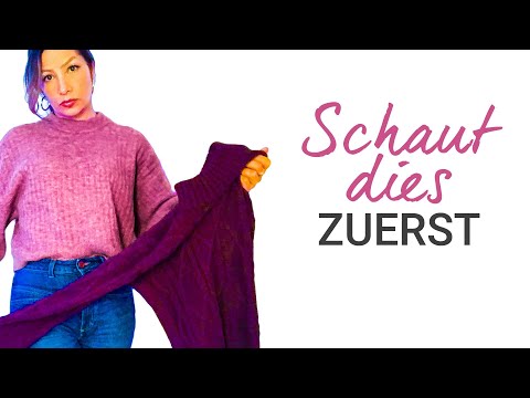 Video: Was funktionieren Pullover?