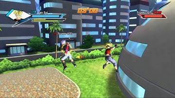 DB xenoverse: Pan Ssj, Ssj 2 vs Trunks GT