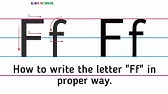 How To Write The Letter In Proper Way Youtube