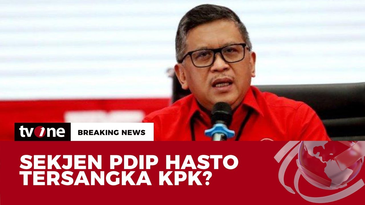[BREAKING NEWS] Sekjen PDIP Hasto Jadi Tersangka KPK? | tvOne
