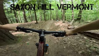 Saxon Hill, Vermont Mountain biking jumps ￼