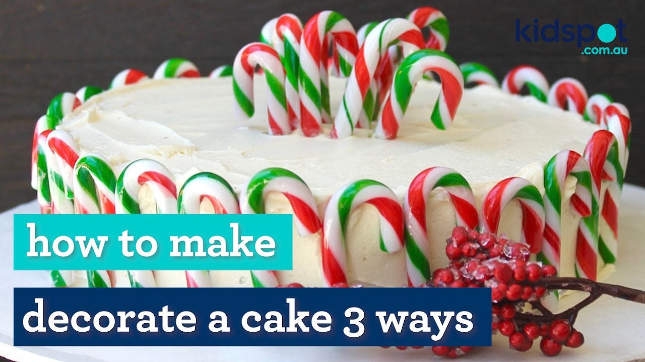 Easy Christmas recipe: How to decorate a Christmas cake 3 ...