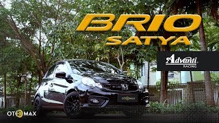 Modifikasi Mobil Honda Brio Satya Velg Original Advanti Ring 15 & Ban Yokohama Advan Neova