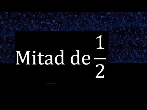 Mitad de 1/2