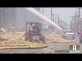 Bomberos esperan controlar el incendio en Boyle Heights para este miércoles