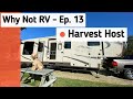 Harvest Host Boondocking - Why Not RV: Episode 13