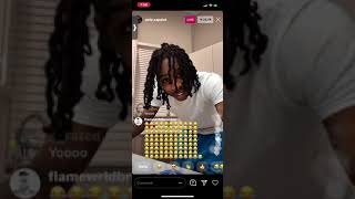 Polo g teaches how to play uno Chicago edition (stacks)