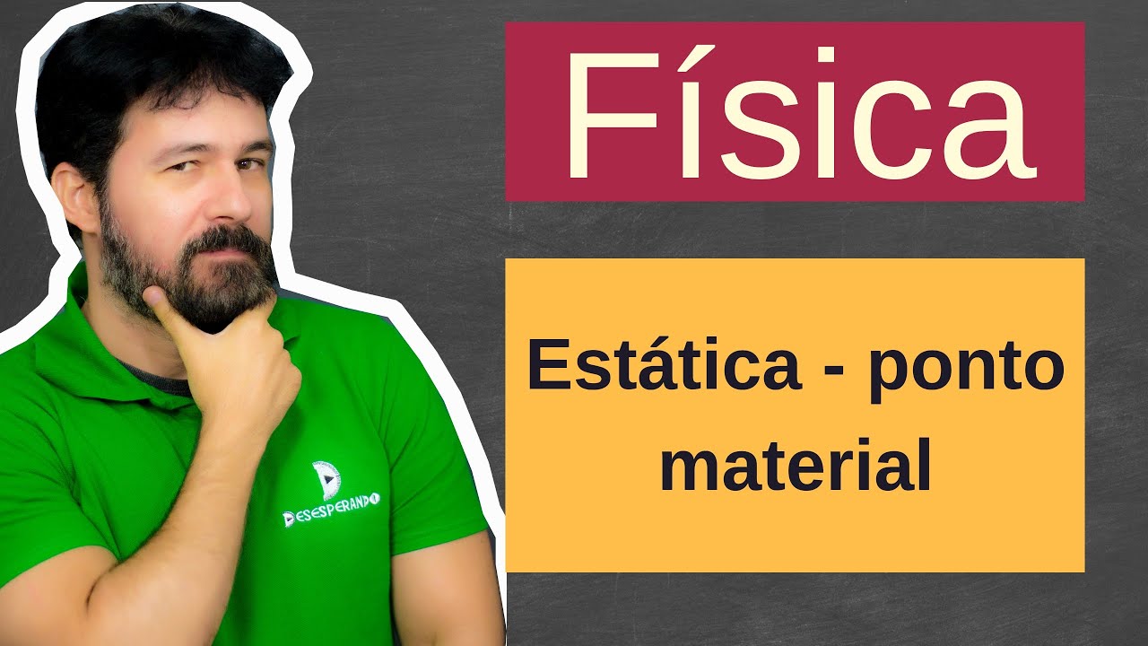 Física - Aula 86 - Equilíbrio de ponto material - Estática