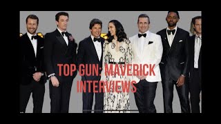 'TOP GUN: MAVERICK' INTERVIEWS w\/Jon Hamm, Glen Powell, Miles Teller, Jennifer Connelly, Jay Ellis..