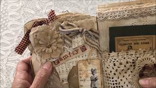 Vintage Grungy Junk Journal #2 (SOLD)
