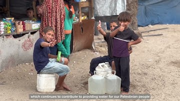 💧 Waterdistributie - 4 watertrucks | Gaza Deir al Balah 09-10-2025