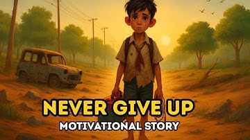 Never Give Up | Story of A Poor Little Boy| Motivational Story|by StoryNest Official |