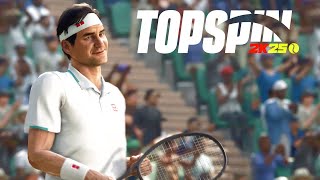 TopSpin 2K25 Gameplay | Intro Trailer With Roger Federer