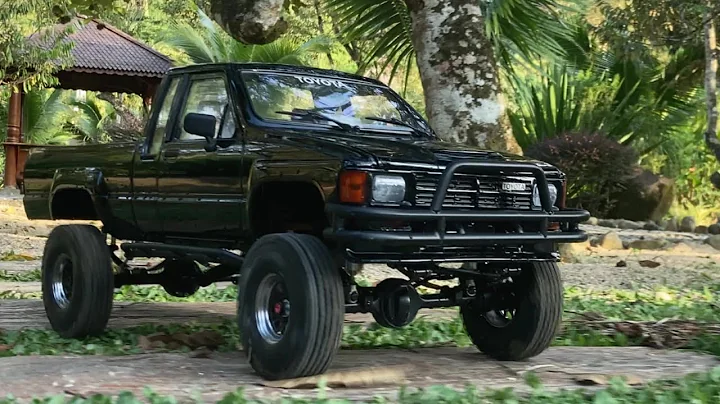 Rc Crawler Toyota SR5 Xtracab Off road #7