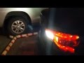 Диодные фонари Infiniti FX S51 - задний ход (custom LED tail lights - brake lights)