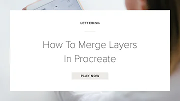 How do I merge layers in Procreate without losing effects?