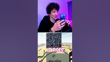 Can You Scan A QR Code Built In Minecraft?