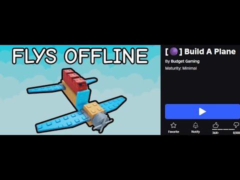 СТАЛ АДМИНОМ В РОБЛОКС / BUILD A PLANE #live  #roblox #shorts