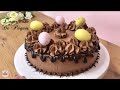 Layer cake vanille chocolat