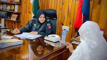 SP-stad Mansehra Lady Officer Resham Jahangir