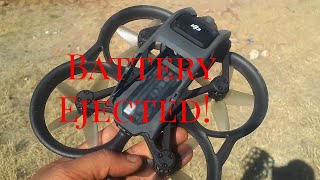 Dji Avata Crash  Battery Ejected!!!