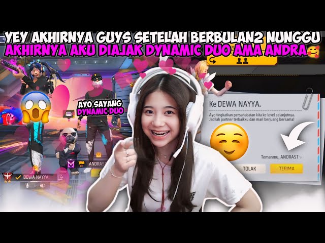 YEY AKHIRNYA GUYS SETELAH BERBULAN2 NUNGGU AKHIRNYA AKU DIAJAK DYNAMIC DUO AMA ANDRA🥰 class=