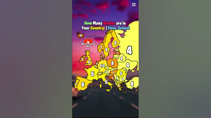 How many grades are in your country Elem. School | #fyp #shorts #viral #mapping #geography