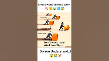 Smart work Vs Hard work 🤯 #motivation #quotes #reality #viralshorts #youtubeshorts #shorts