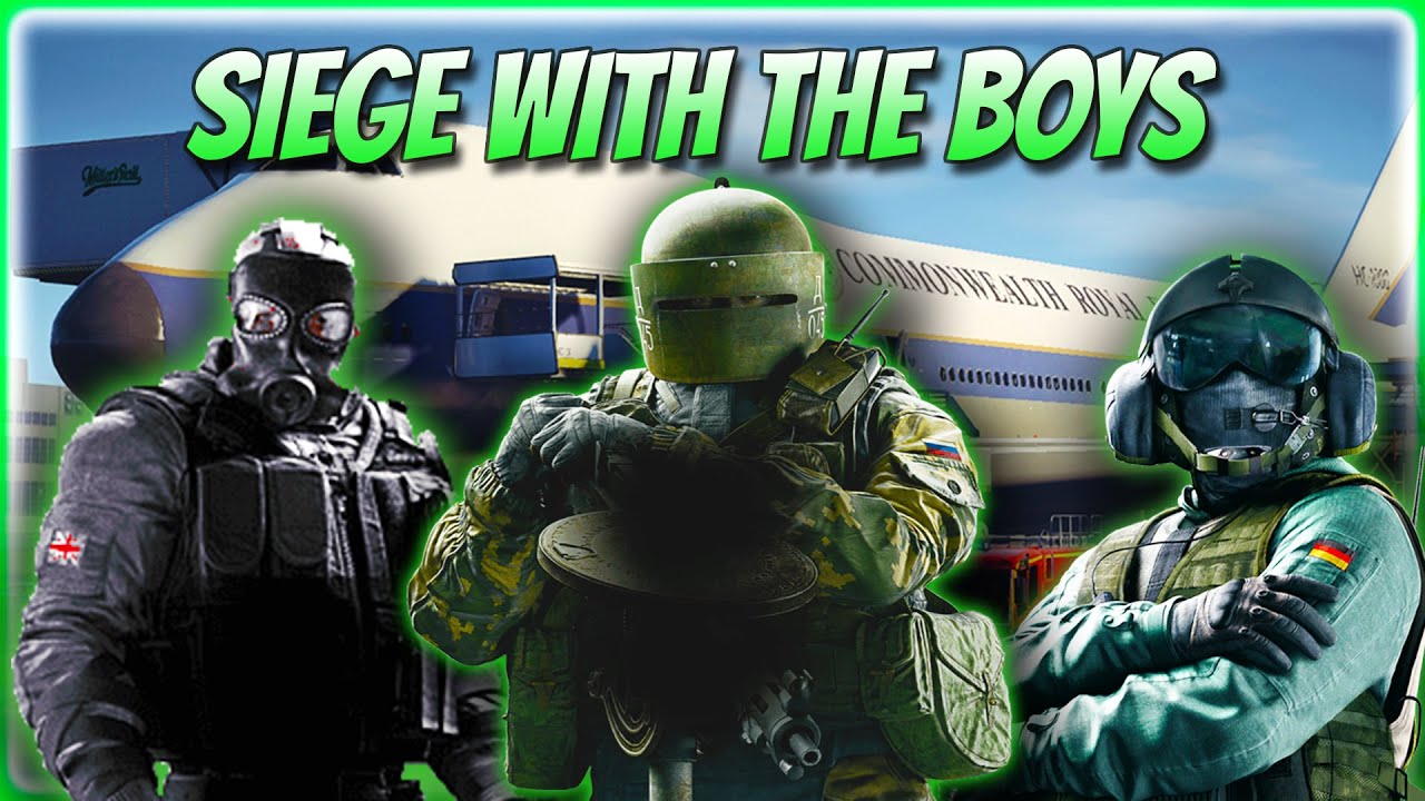 This video will make you want to play Rainbow Six Siege with the boys