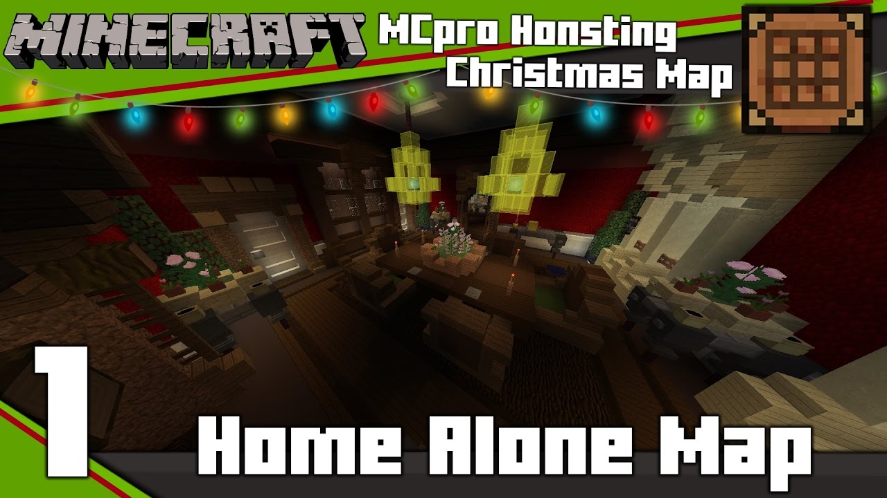 Lets Play Minecraft - Home Alone - Part 1 (McproHosting Christmas Map ...