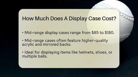 How Much Does A Display Case Cost? - The Memorabilia Zone