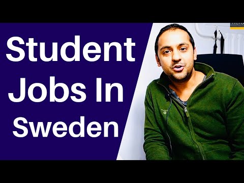 Jobs for Students in Sweden