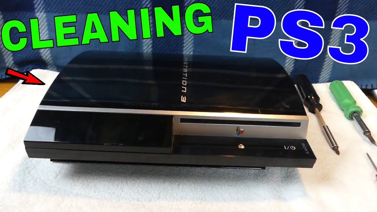 HOW TO TAKE APART/CLEAN DIRTY PS3! YouTube