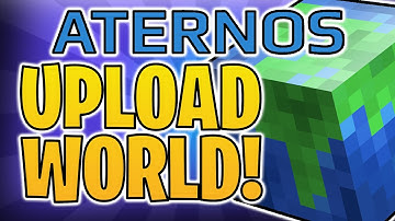 HOW TO UPLOAD A WORLD TO ATERNOS 1.16