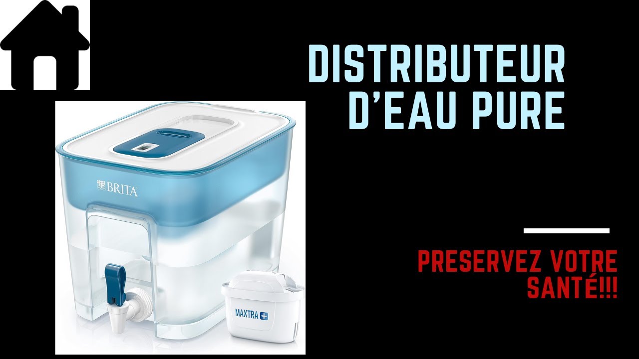 Distributeur Eau Filtrée BRITA Flow 8,2L Avec Cartouche MAXTRA PRO All-in-1