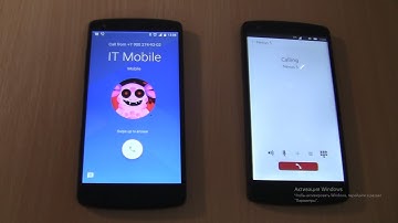 Incoming call & Outgoing call at the Same Time Nexus 5+Nexus 5  Ubuntu Touch