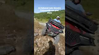 Arazideki Bu Durum Yürekleri Ağıza Getirdi Atv Ters Döndü. Atv Nin Problemli Olduğu Söylendi.