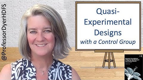 Quasi Experimental Designs with Control and Pretest