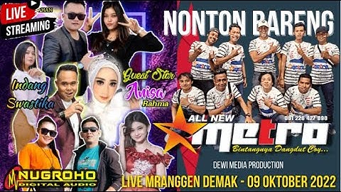 Live Streaming ALL NEW METRO - BANDUNGREJO MRANGGEN DEMAK \ NUGROHO AUDIO \ DEWI PRODUCTION