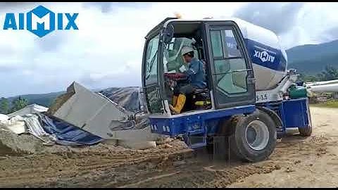 Self Loader Concrete Mixer of Aimix Group