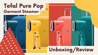 [Unboxing + Review] Tefal Pure Pop Garment Steamer